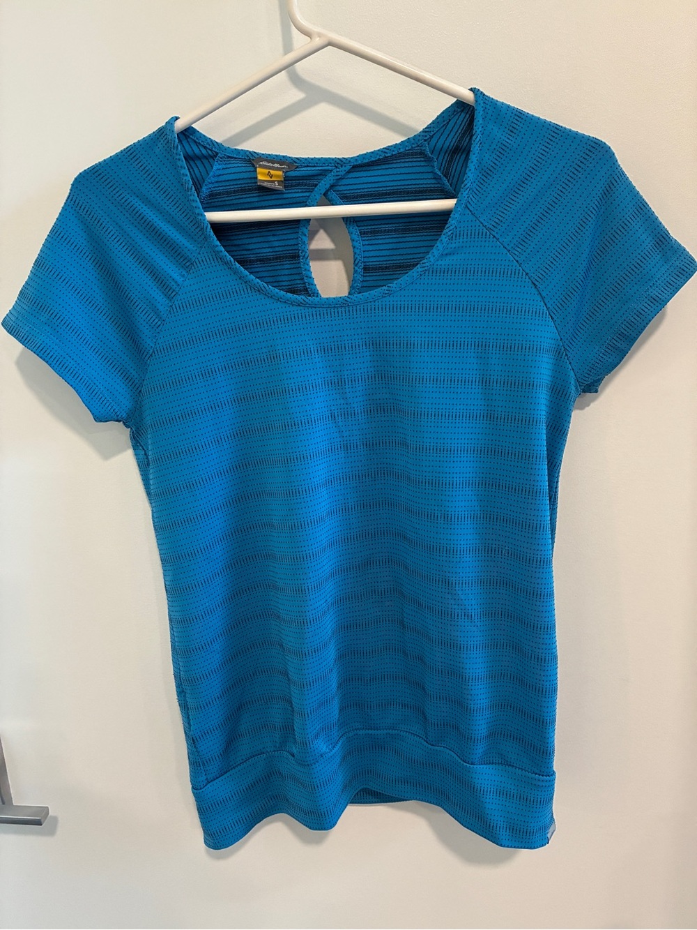 Eddie Bauer Bright Blue Short Sleeve Active Tee